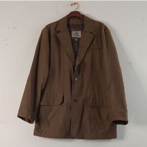 Rainforest Classic Brown Button-Up Blazer